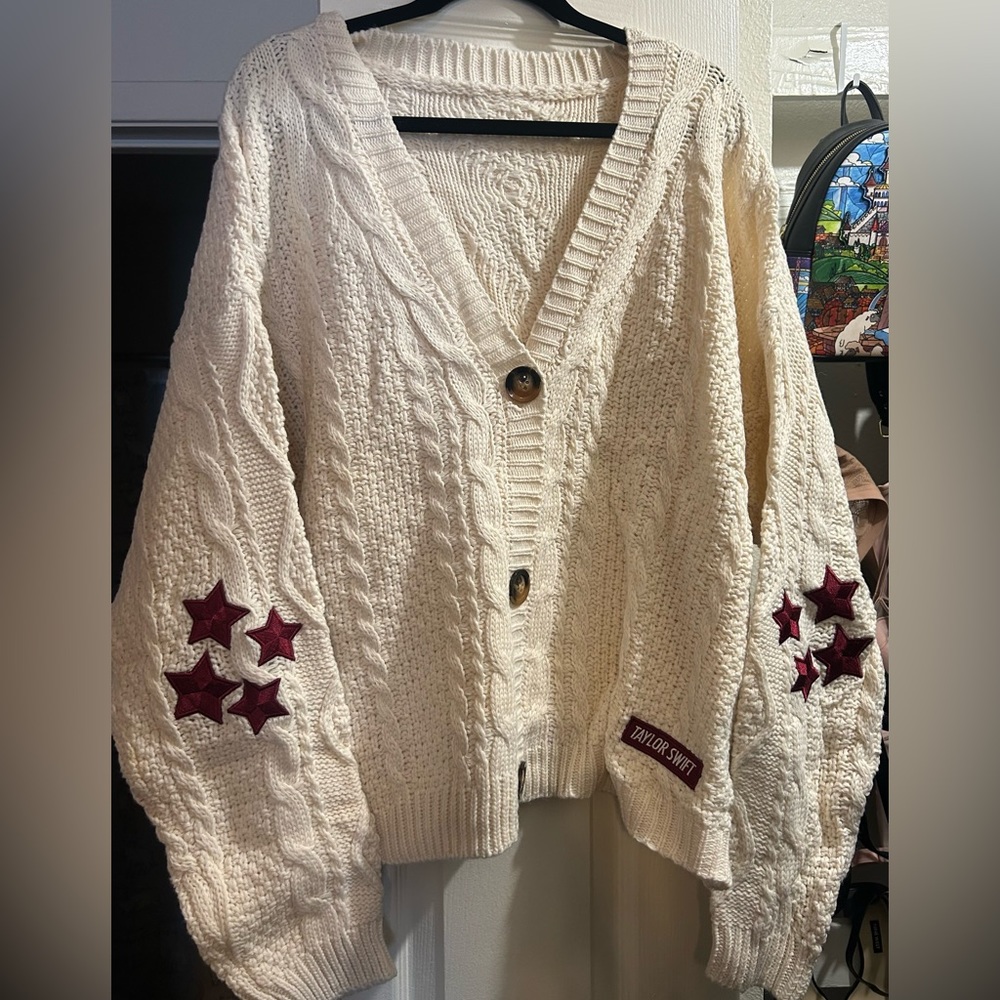 NEW Taylor Swift, Red Taylor’s Version Original Cardigan M/L